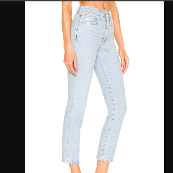 GRLFRND Denim - GRLFRND Karolina Carolina High Rise Straight Crop Jean Women's 27 EB